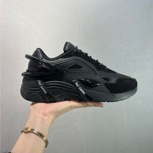 RAF SIMONS  cylon 21 runner sneakers in black